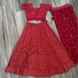 Red Lehenga Choli
